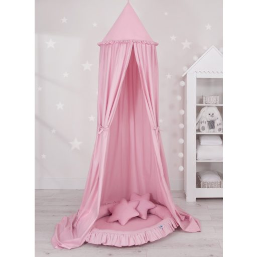 BabyLion Prémium kör alakú babafészek - Rózsaszín