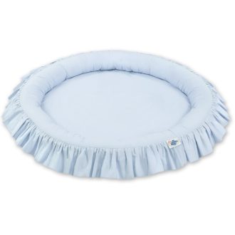 BabyLion Prémium kör alakú babafészek - Kék