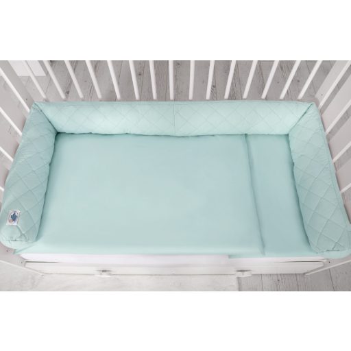 BabyLion Prémium Royal babafészek és rácsvédő - Menta