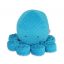 BabyLion Prémium Óriás minky ölelő polip (75 cm) - Türkiz kék