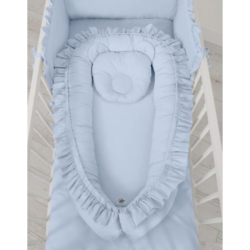 BabyLion Prémium fodros babafészek - Kék