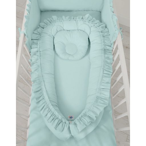 BabyLion Prémium fodros babafészek - Menta