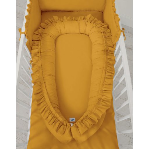 BabyLion Prémium fodros babafészek - Mustár