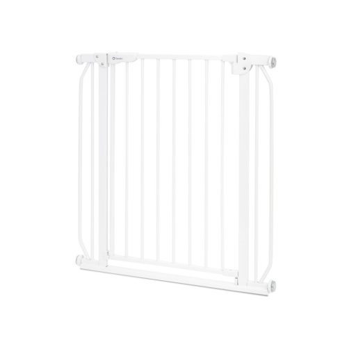 Lionelo Truus Slim biztonsági ajtórács - White (75-105 cm) 2 db toldóval!