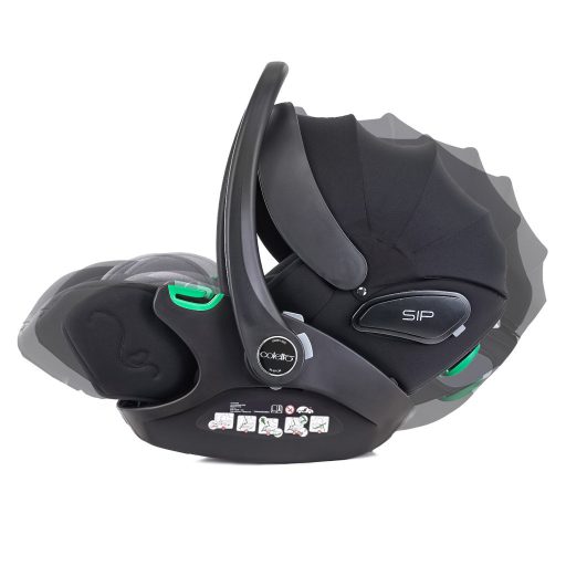 Coletto Zoom I-size 40-87cm babahordozó - Fekete