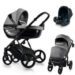   Bexa Glamour multifunkciós babakocsi 3in1 - GL7 Gray + K2 Kite