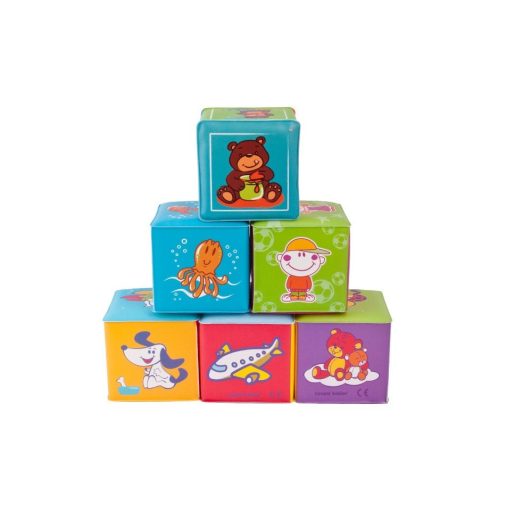 Canpol Babies Puha tanuló kockák (6 db)