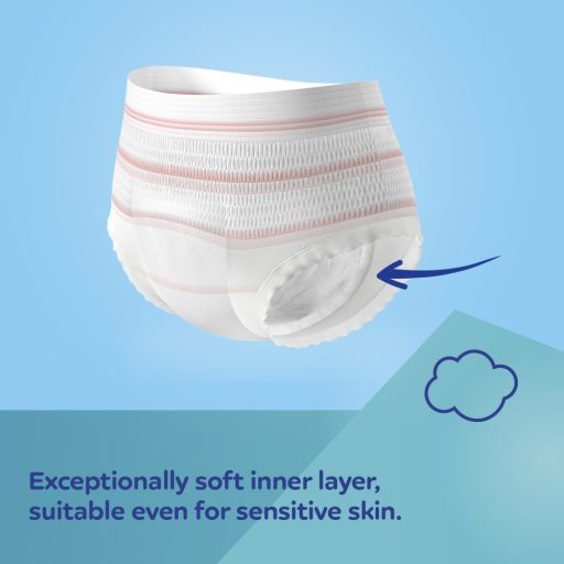 Canpol Babies 2in1 szülés utáni eldobható bugyi ultra nedvszívó szülés utáni betéttel - S/M méret (5 db)