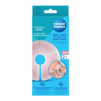 Canpol babies Hideg és meleg terápiás gél mellpárna 2db Canpol babies Hideg és meleg terápiás gél mellpárna 2db