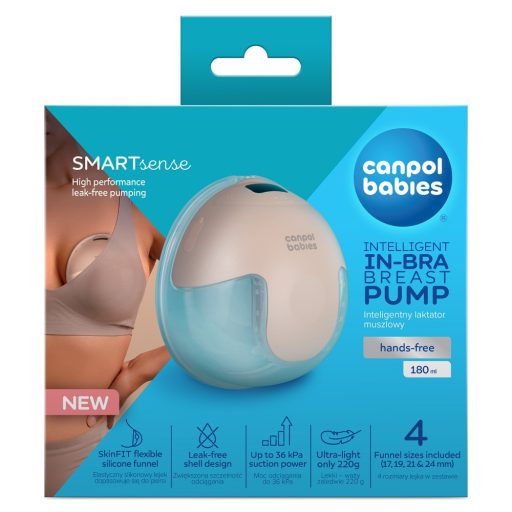 Canpol babies SmartSense hordható, telefonról vezérelhető elektromos mellszívó