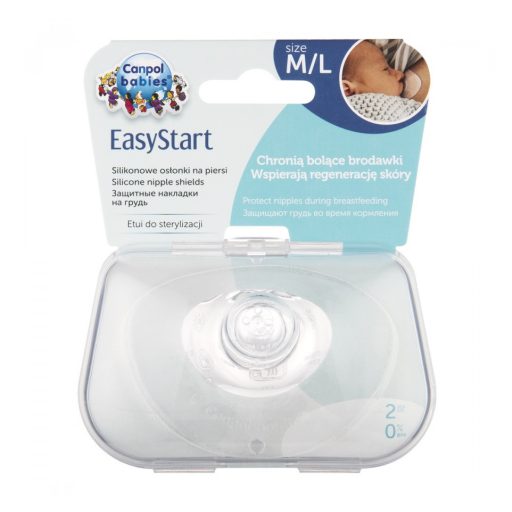 Canpol Babies EasyStart bimbóvédő M/L méret (2 db)