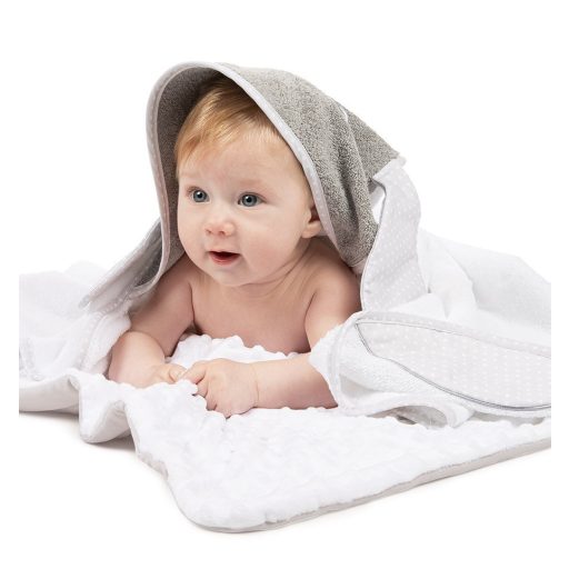 Canpol Babies Pamut nyuszifüles fürdőlepedő (100x100 cm) - Türkiz