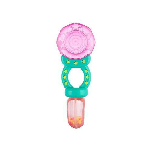 Canpol Hűsítő rágóka csörgővel - Lollipop - Rózsaszín