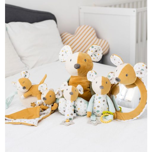 Canpol Babies Plüss játék tükörrel - Egér