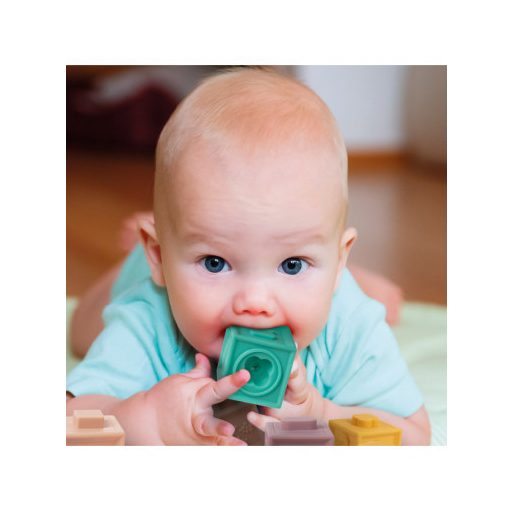 Canpol Babies Készségfejlesztő puha kockák (12 db)