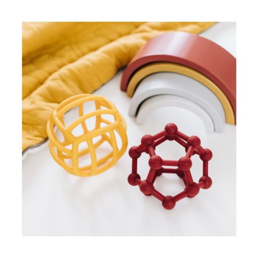 Canpol Babies Szenzorikus szilikon rágóka - Geometria