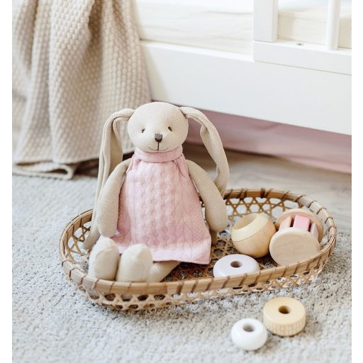 Canpol Babies Plüss játék - Rózsaszín nyuszi