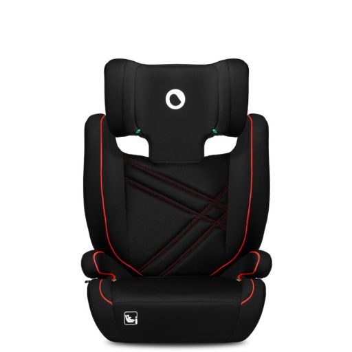 Lionelo Hugo i-Size Isofix gyerekülés (100-150 cm) - Black Red