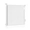 Lionelo Thea textil korlát - White Natural