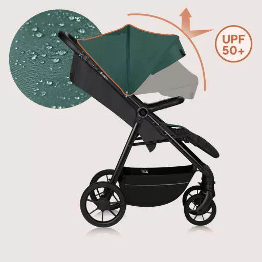 Lionelo Mira sport babakocsi - Green Emerald