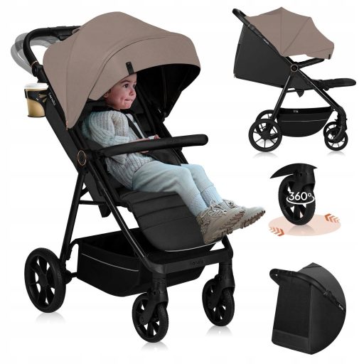 Lionelo Mira sport babakocsi - Beige Sand