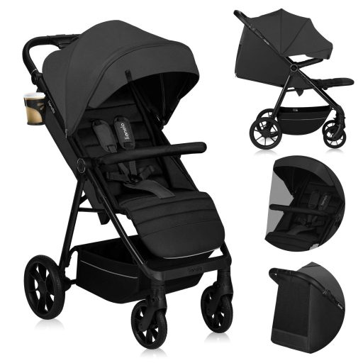 Lionelo Mira sport babakocsi - Grey Graphite