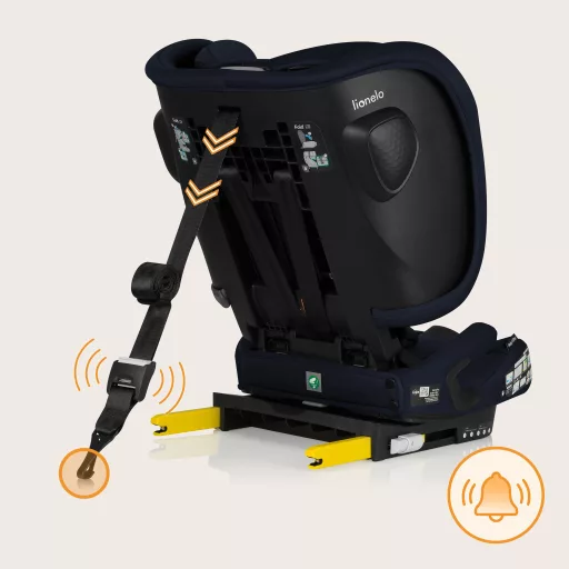 Lionelo Nelly I-Size ISOFIX összecsukható gyermekülés (76-150cm) - Blue Navy