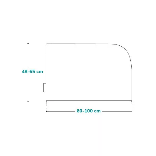 Lionelo Sunblocker 2db-os árnyokoló tárolózsákkal - Fekete