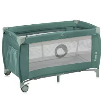 Lionelo Stefi Plus kétszintes utazóágy - Green Olive