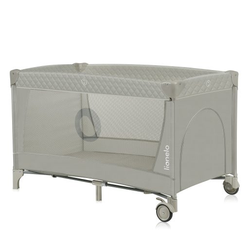 Lionelo Flower multifunkciós utazóágy - Cappuccino