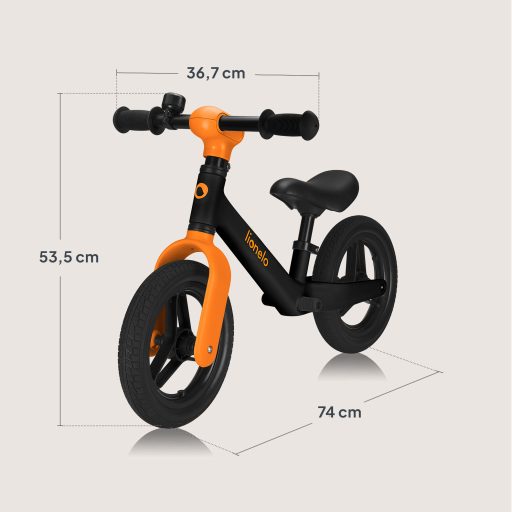 Lionelo Toni futóbicikli - Black Orange