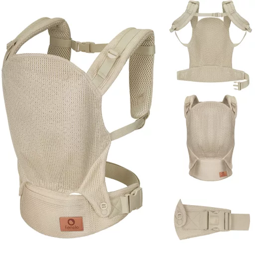 Lionelo Margareet Air csatos hordozó - Beige