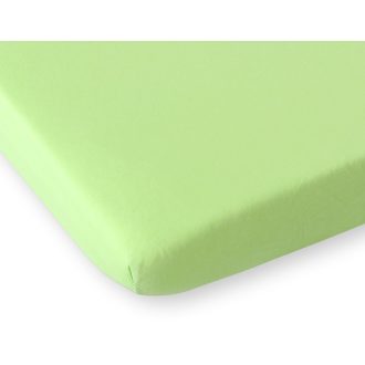   BabyLion Prémium Gumis Jersey lepedő - (60x120) - Alma zöld