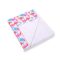 BabyLion Prémium pom-pom takaró Minky - Fehér - Flamingo