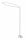 BabyLion Baldachin tartó vas 60 cm - Rövid
