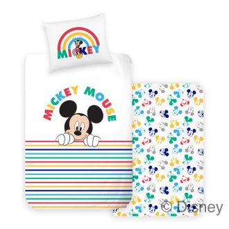   Disney 2 részes ágyneműhuzat szett (90x130) - Mickey egér 02