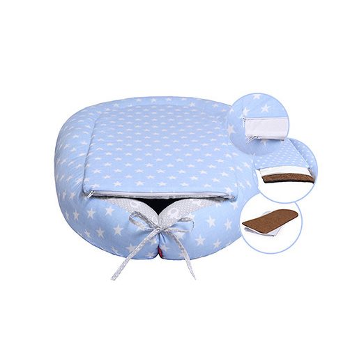 Scamp Babafészek - Kifordíható! - Szürke-Kék - Elefántok és Csillagok