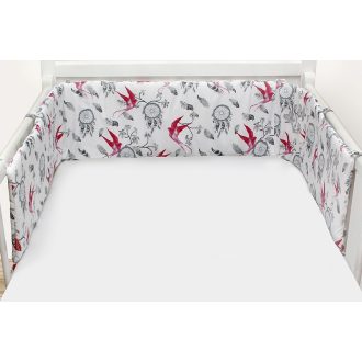 Scamp Hagyományos Pamut vászon rácsvédő 180cm - Dream Birds   Scamp Hagyományos Pamut vászon rácsvédő 180cm - Dream Birds