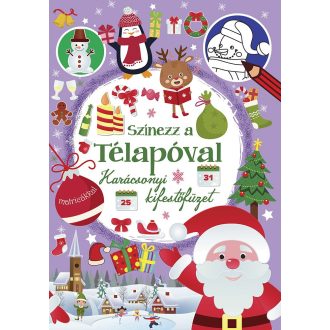 Napraforgó Színezz a Télapóval - kifestőfüzet Napraforgó Színezz a Télapóval - kifestőfüzet