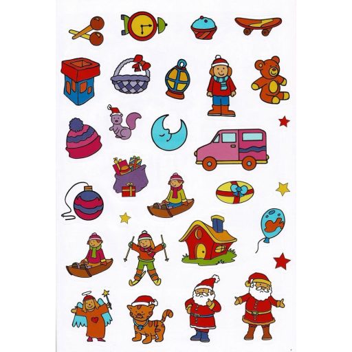 Napraforgó Színezz a Télapóval - kifestőfüzet