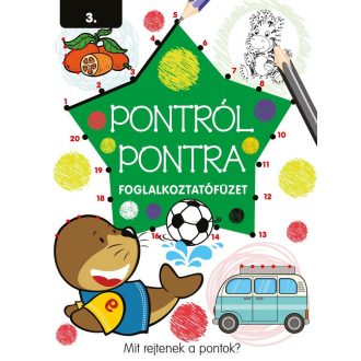   Napraforgó Pontról pontra 3. - foglalkoztatófüzet (zöld)
