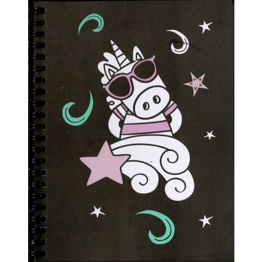 Napraforgó Neon színező 1.