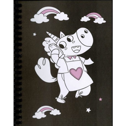 Napraforgó Neon színező 1.