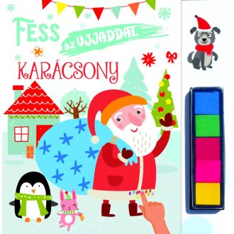 Napraforgó Fess az ujjaddal - Karácsony Napraforgó Fess az ujjaddal - Karácsony