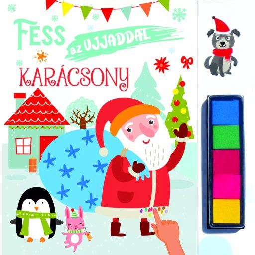 Napraforgó Fess az ujjaddal - Karácsony