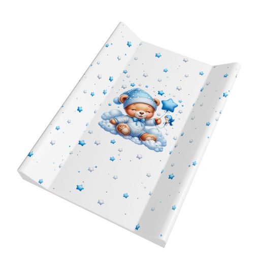 BabyLion Merev pelenkázó lap 50x70 - Kék maci