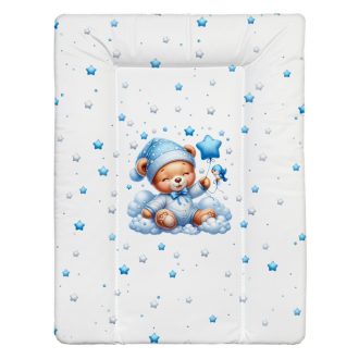 BabyLion Puha pelenkázó lap 50x70 cm - Kék maci BabyLion Puha pelenkázó lap 50x70 cm - Kék maci