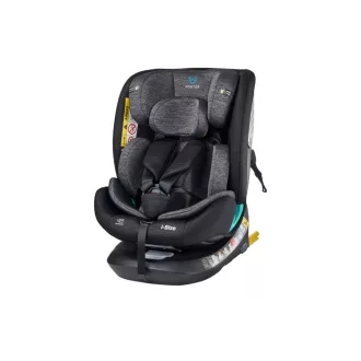   Foxter One I-Size 360°-ban forgatható ISOFIX gyermekülés (40-150 cm) - Black-Grey