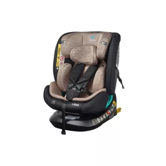   Foxter One I-Size 360°-ban forgatható ISOFIX gyermekülés (40-150 cm) - Black-Brown