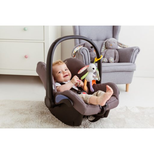 Bali Bazoo Felakasztható plüss játék, csörgővel és rágókával - Nyuszi